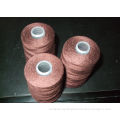 Brown Spun 100% Polyester Sewing Thread 20s/2 3000yds Tkt-50